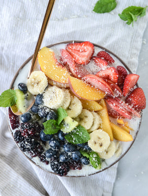 RAINBOW COCONUT SMOOTHIE BOWLS